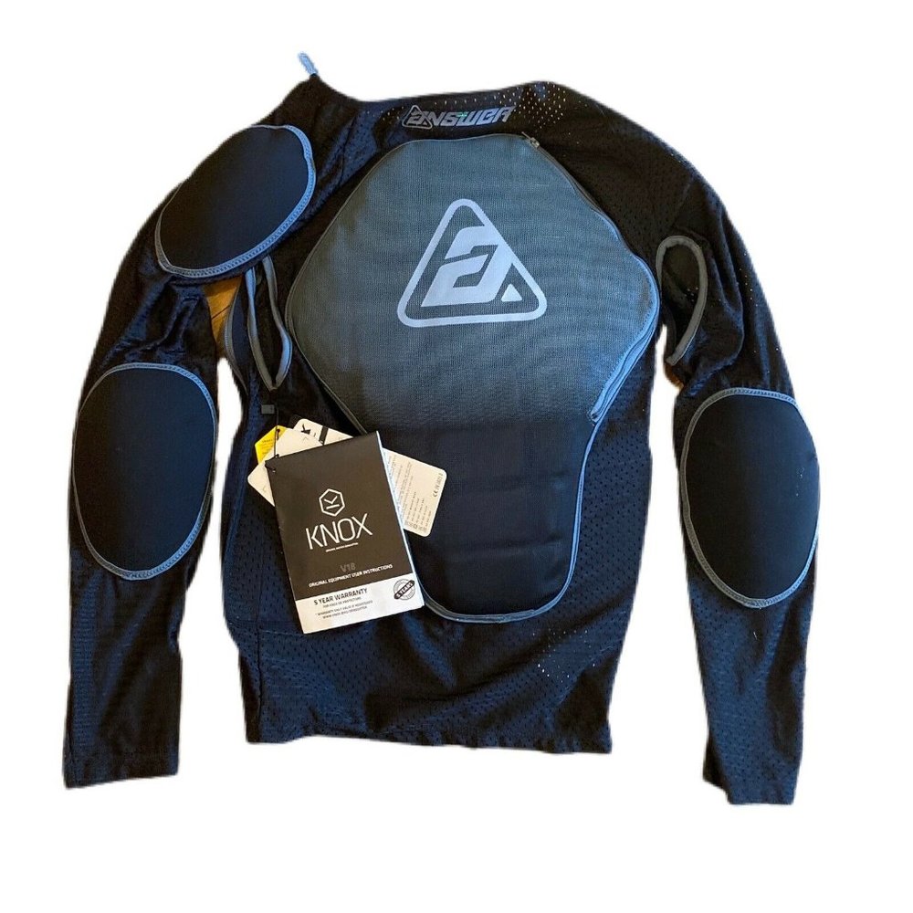 Knox Answer medium British long sleeve motorcycle proction geer  5 yr warranty